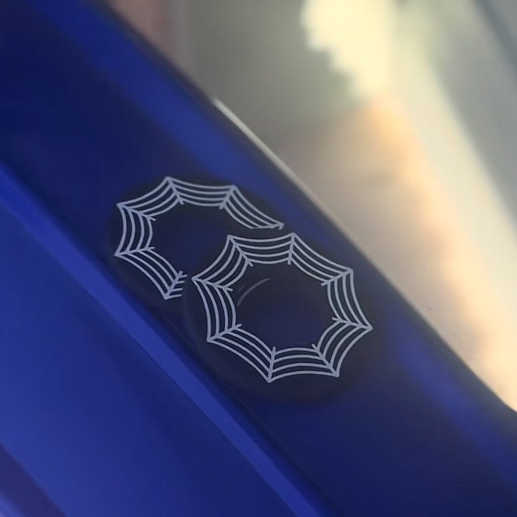 Black Spider Web Grip Donuts