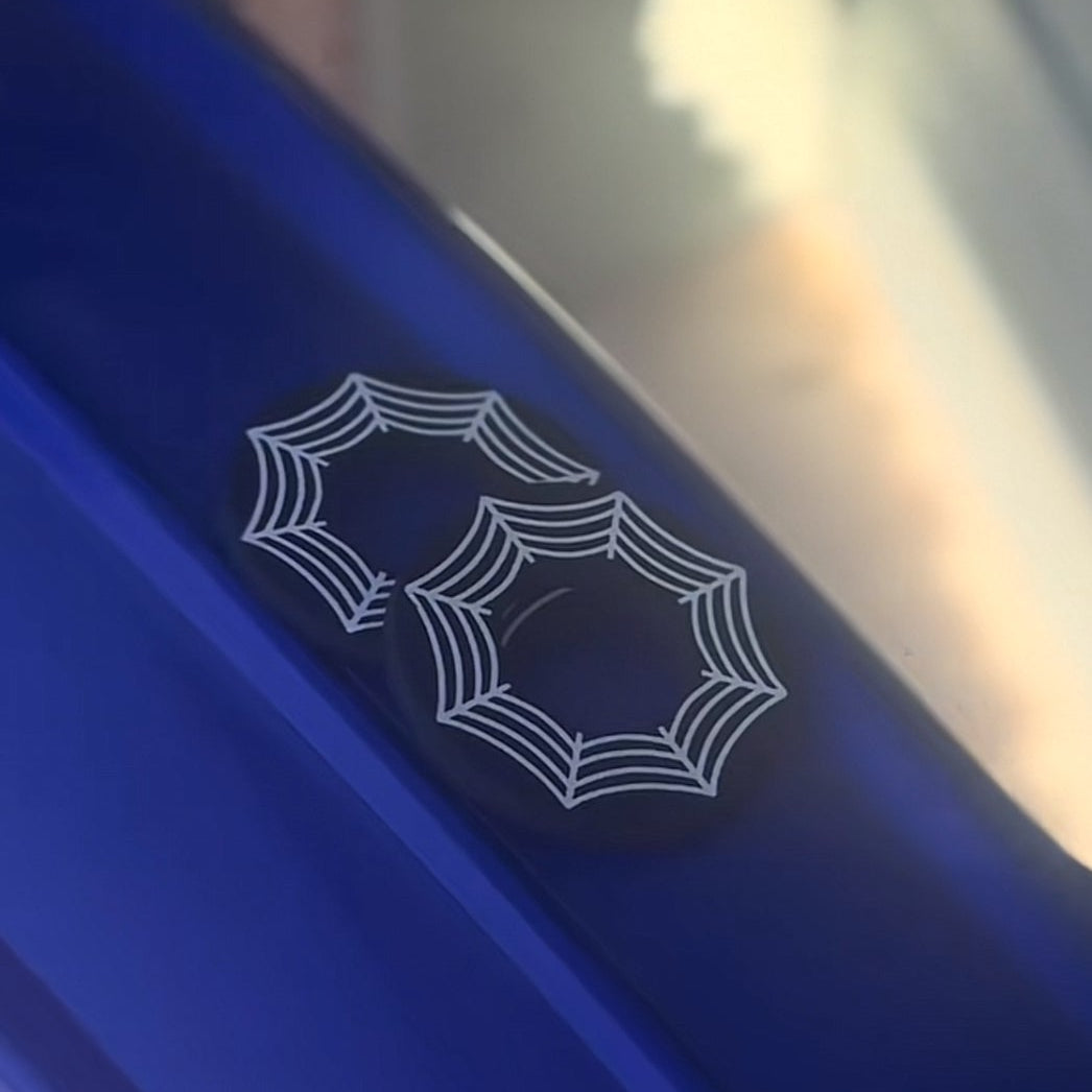 Black Spider Web Grip Donuts